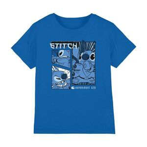 Lilo & Stitch Childrens/Kids Stitch Comic Strip T-Shirt / Royal Blue
